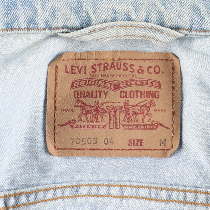 Levi's 70503-04 Denim Jacket, G-Jean, Men's, Medium, eaa424654