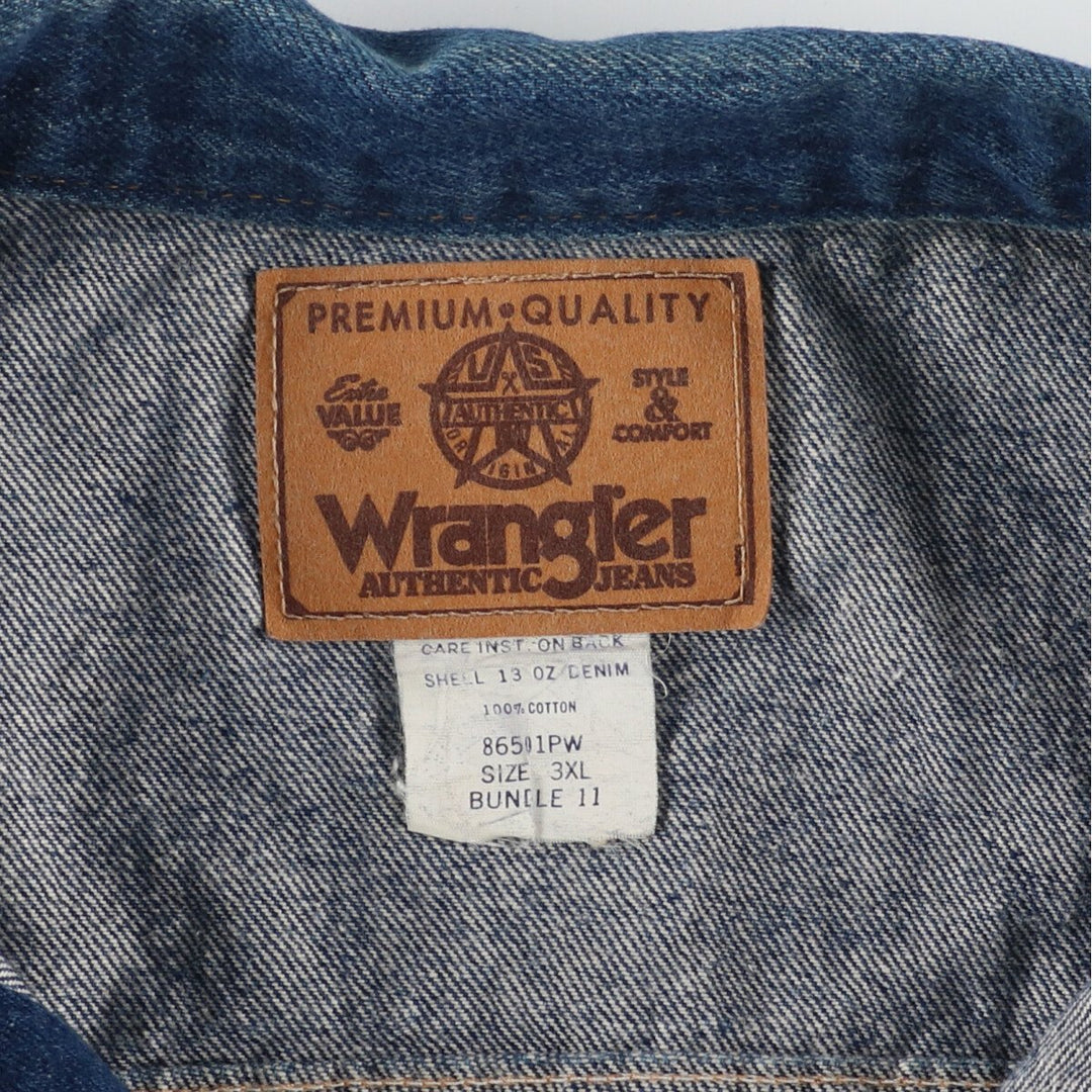 Big Size Wrangler Denim Jacket G-Jean Men's XXXL /eaa424715