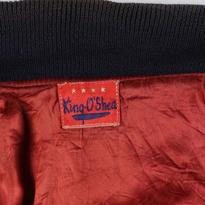 50s~ King O Shea Back Patch Sailor Collar Cotton Jacket Men's L Vintage /eaa424716