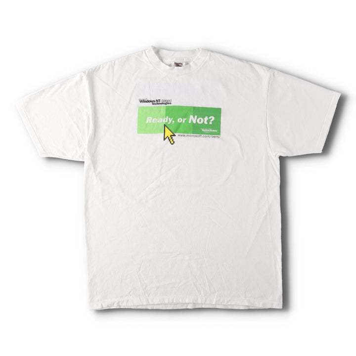 00'S ONEITA Microsoft Windows 2000 Advertising T-shirt Men's XL Vintage /eaa424759