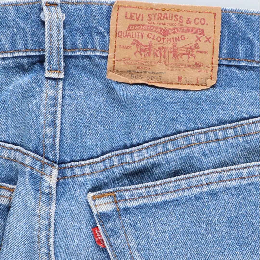 90'S Levi's 505-0217 Tapered Denim Pants Made in USA Men's W37 Vintage /eaa424920