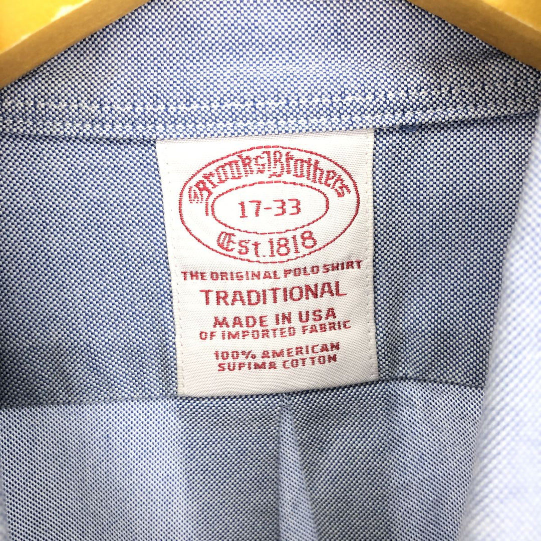90'S Brooks Brothers Est.1818 Long Sleeve Button Down Shirt Made in USA Men's XL Vintage /eaa425259