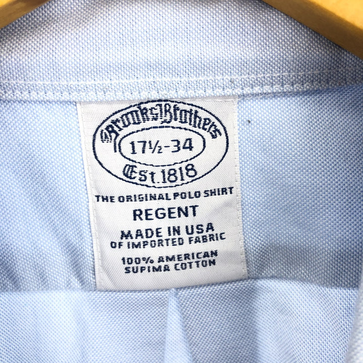 90'S Brooks Brothers Est.1818 Long Sleeve Button Down Shirt Made in USA Men's XL Vintage /eaa425265