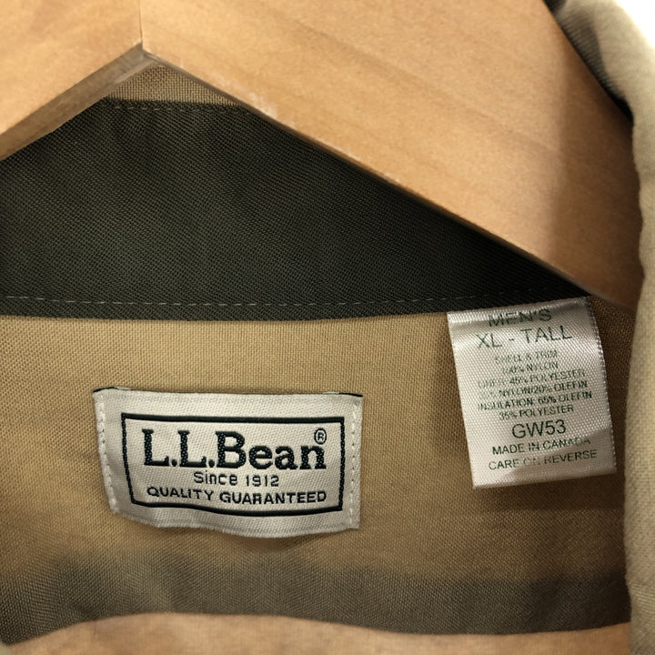 90s~00'S LLBean fleece-lined long-sleeve button-down shirt, made in Canada, men's XL, vintage /eaa425290