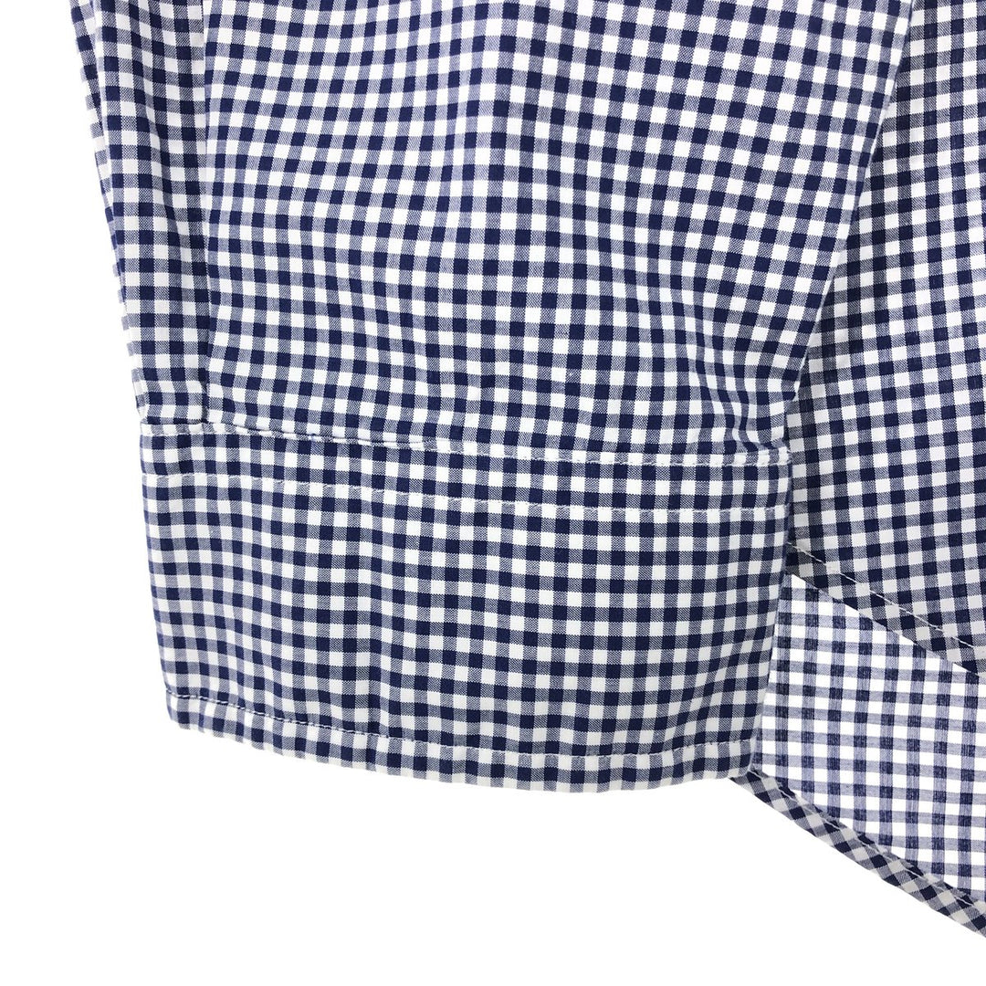Ralph Lauren Gingham Check Long Sleeve Button-Down Check Shirt Men's L Size / eaa425329
