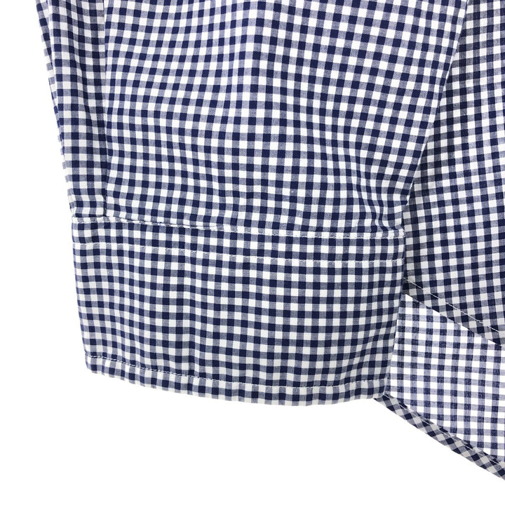 Ralph Lauren Gingham Check Long Sleeve Button-Down Check Shirt Men's L Size / eaa425329