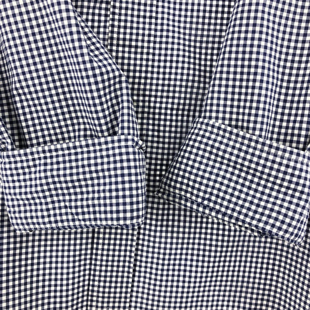 Ralph Lauren Gingham Check Long Sleeve Button-Down Check Shirt Men's L Size / eaa425329