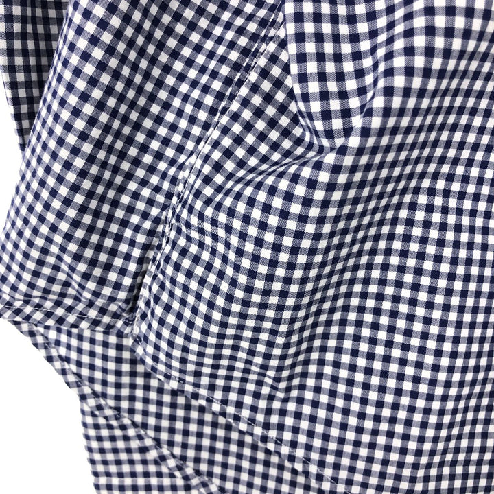 Ralph Lauren Gingham Check Long Sleeve Button-Down Check Shirt Men's L Size / eaa425329