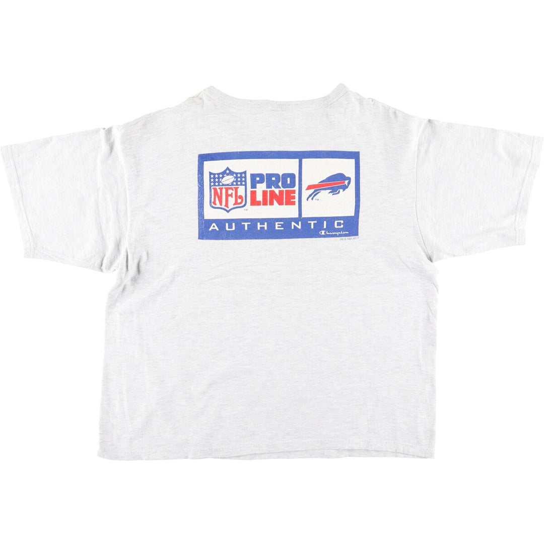 90'S Champion NFL Buffalo Bills double-sided print T-shirt, men's XL, vintage /eaa425354