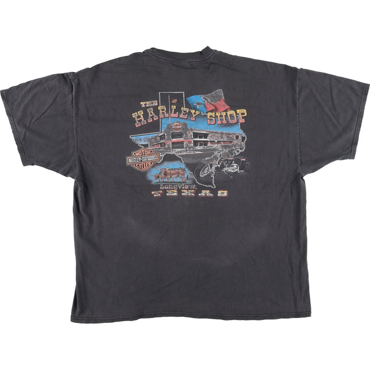 90'S Harley-Davidson Double-sided Print Motorcycle Bike T-Shirt Made in USA Men's XXXL Vintage /eaa425460