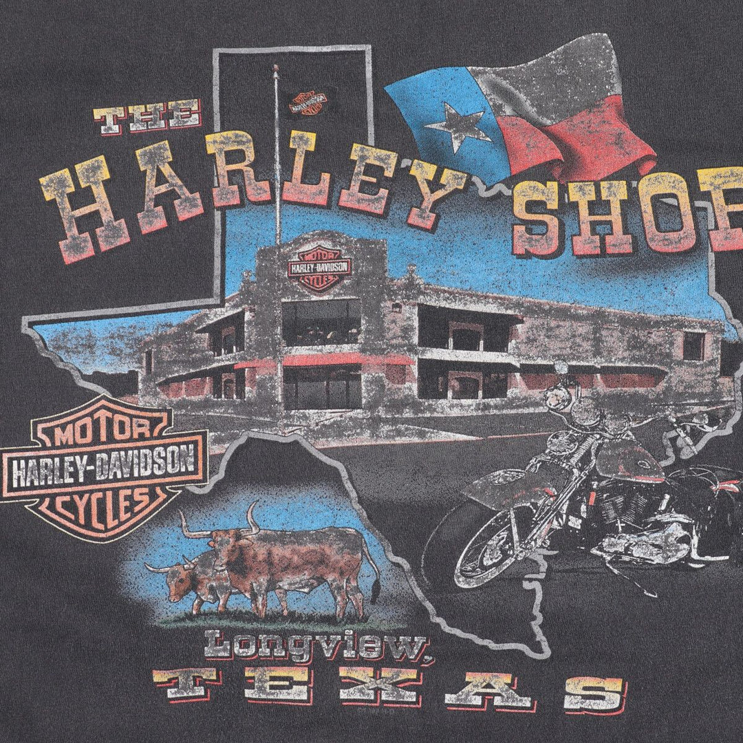 90'S Harley-Davidson Double-sided Print Motorcycle Bike T-Shirt Made in USA Men's XXXL Vintage /eaa425460