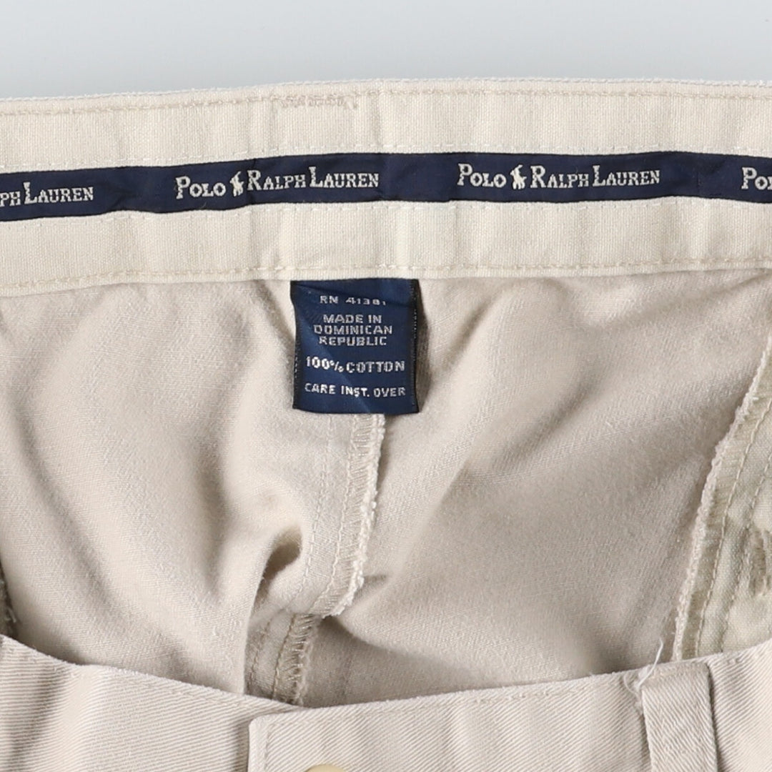 Ralph Lauren POLO RALPH LAUREN Two-pleat chino pants for men, size W34 / eaa425640