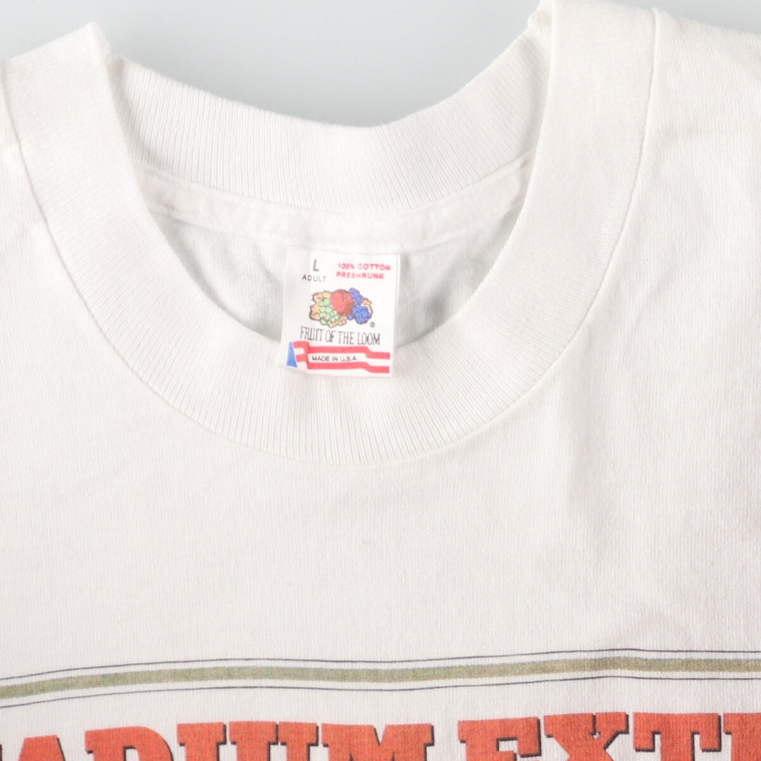 90'S MLB CAL RIPKEN Printed T-shirt Made in USA Men's L Vintage /eaa425753