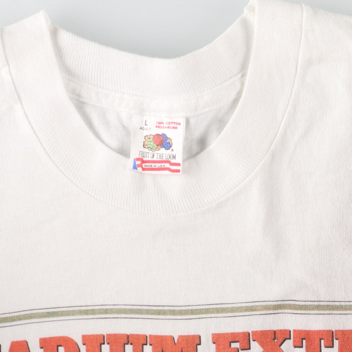 90'S MLB CAL RIPKEN Printed T-shirt Made in USA Men's L Vintage /eaa425753