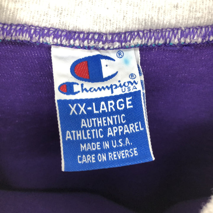 90'S Champion Authentic Athletic Apparel College Sweatshirt Trainer Made in USA Men's XXL Vintage /eaa425861