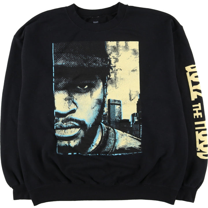 BOYZ N THE HOOD ICE CUBE Sleeve Print Sweatshirt Trainer Men's L /eaa425885