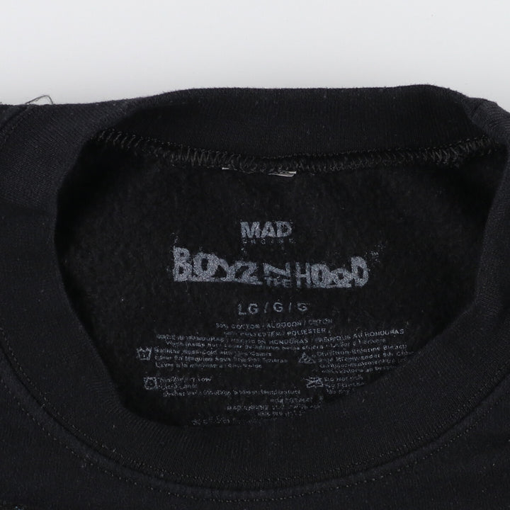 BOYZ N THE HOOD ICE CUBE Sleeve Print Sweatshirt Trainer Men's L /eaa425885