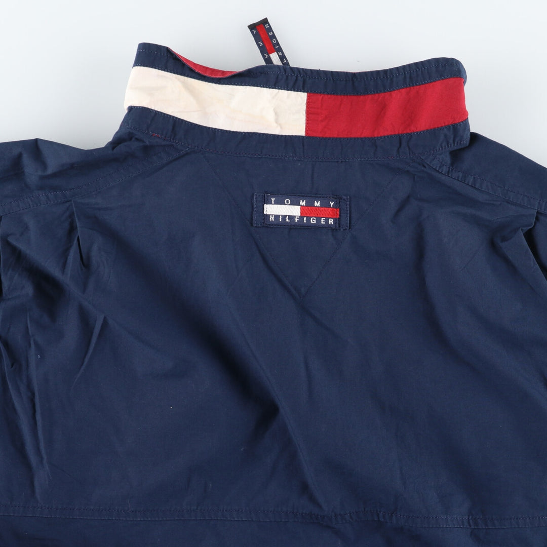 00'S Tommy Hilfiger GOLF Crazy Pattern Windbreaker Men's L Vintage /eaa425892