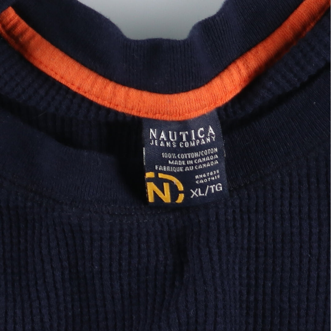 Nautica Thermal Long T Waffle Made in Canada Men's XL /eaa425922