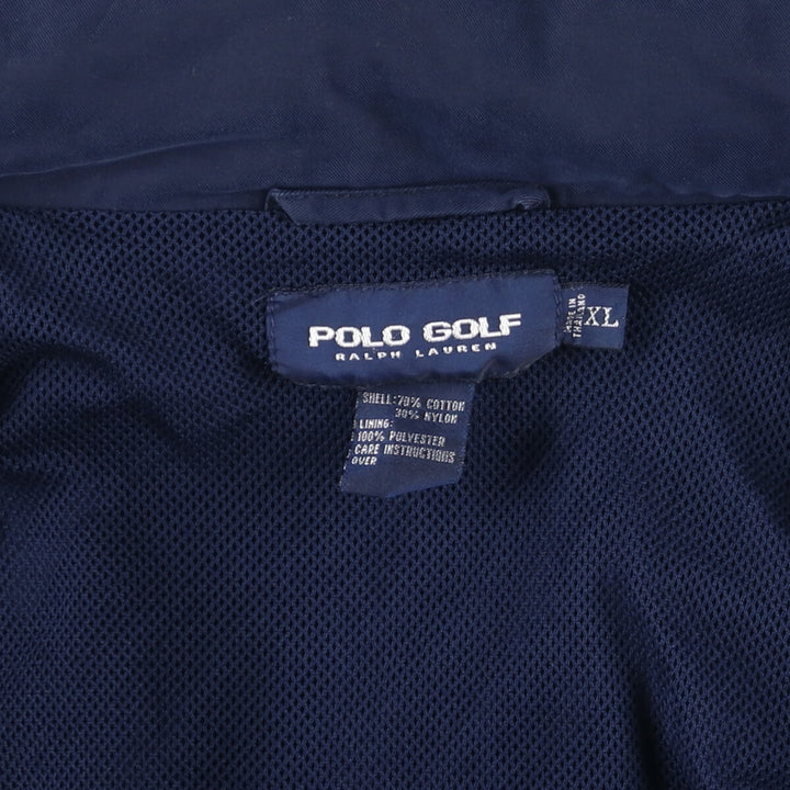 90'S Ralph Lauren Polo Golf Cotton Jacket Men's XL Vintage / eaa426059