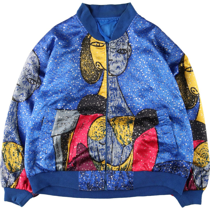 PICASSO Picasso all-over print silk blouson Men's XL /eaa426277