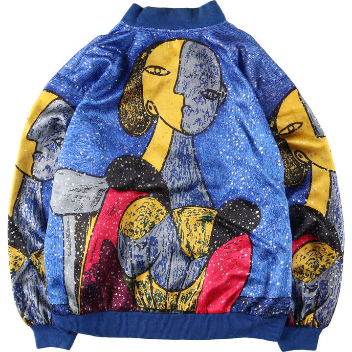 PICASSO Picasso all-over print silk blouson Men's XL /eaa426277