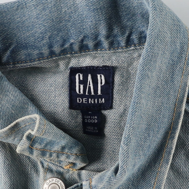 90'S GAP DENIM Old GAP denim jacket G-jacket Men's M Vintage /eaa426299