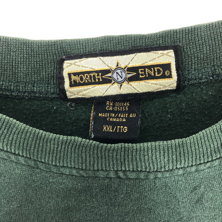 NORTH END Sweatshirt Trainer Made in Canada Men's XXL /eaa426342