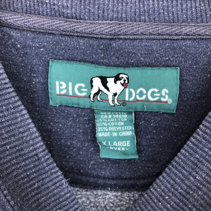 BIG DOGS Logo Sweatshirt Trainer Men's XL /eaa426343