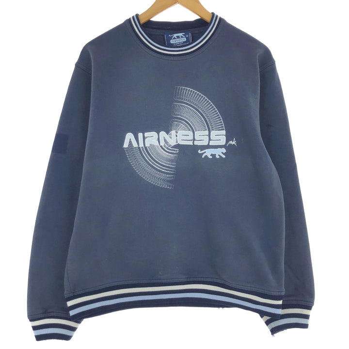 AIRNESS Logo Sweatshirt Trainer Men's M /eaa426344