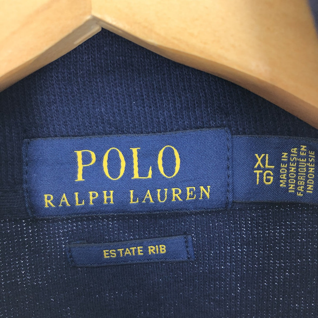 Ralph Lauren POLO RALPH LAUREN Cotton knit half zip sweater Men's XL /eaa426459