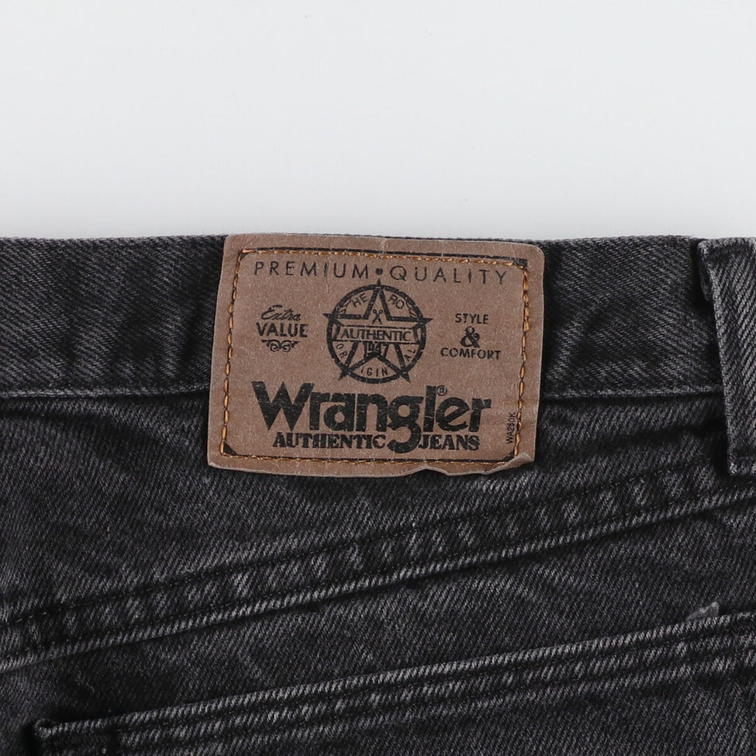 90'S Wrangler Black Denim Straight Denim Pants Men's W31 Vintage / eaa426543