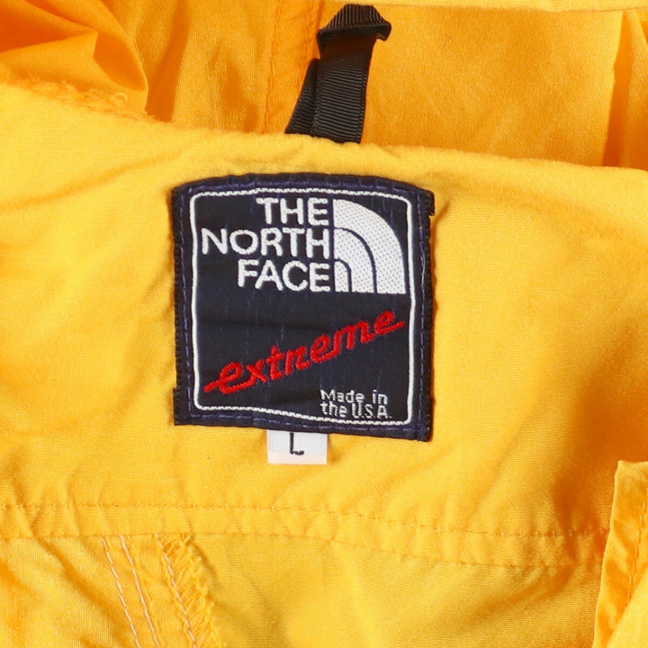 90'S The North Face EXTREME Half Zip Nylon Parka Made in USA Men's L Vintage /eaa426720