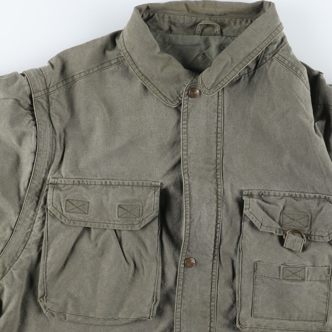 80s-90'S Eddie Bauer Black Tag 2WAY Fishing Jacket Men's L Vintage / eaa426786