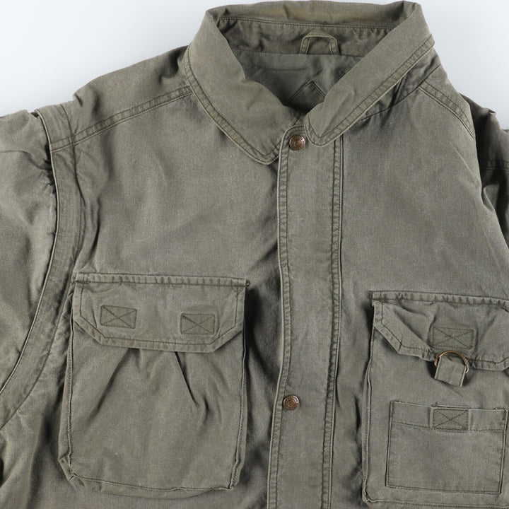 80s-90'S Eddie Bauer Black Tag 2WAY Fishing Jacket Men's L Vintage / eaa426786