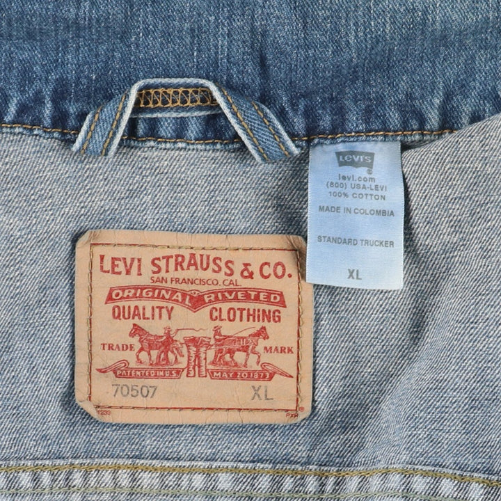 Levi's 70507 Denim Jacket G-Jean Men's XL /eaa426946