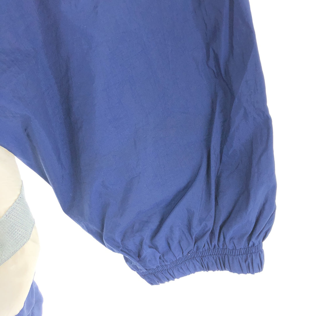 90'S Nike Back Logo Half Zip Nylon Hoodie Men's XXL Vintage /eaa427160