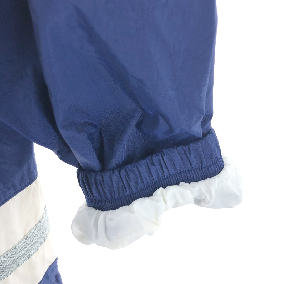 90'S Nike Back Logo Half Zip Nylon Hoodie Men's XXL Vintage /eaa427160