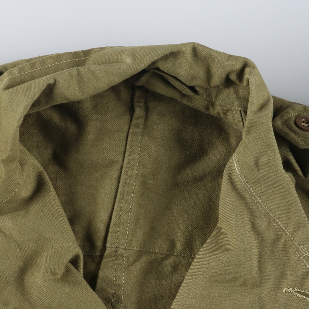 1950'S French Army M-47 Early Model Military Field Jacket Size 22 Men's M Vintage /eaa427183