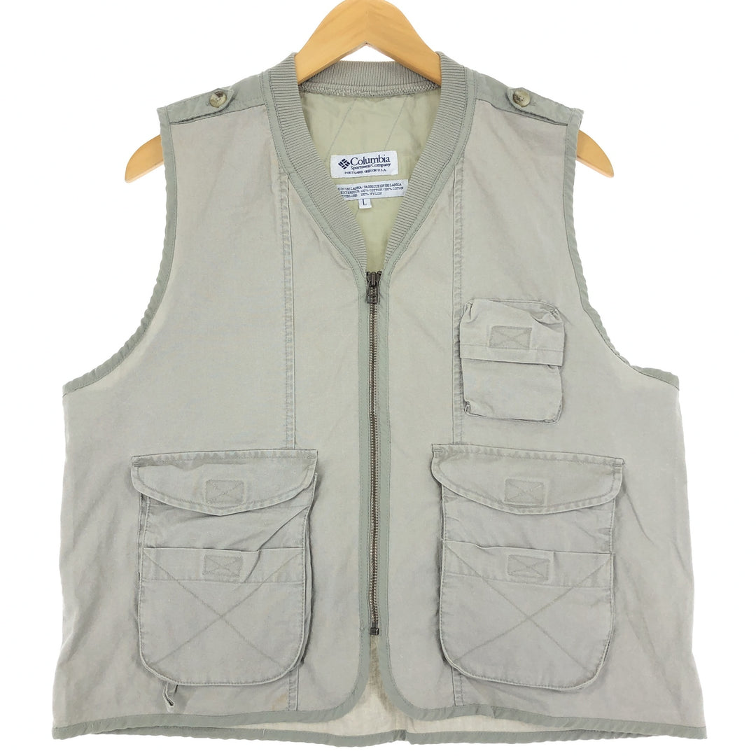 Columbia Fishing Vest Men's L /eaa427187