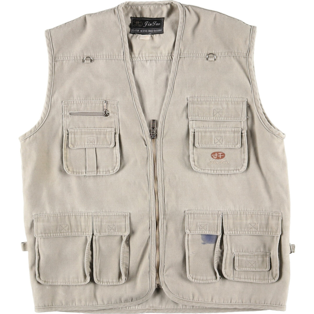 JIN TAO Fishing Vest Men's XL /eaa427196