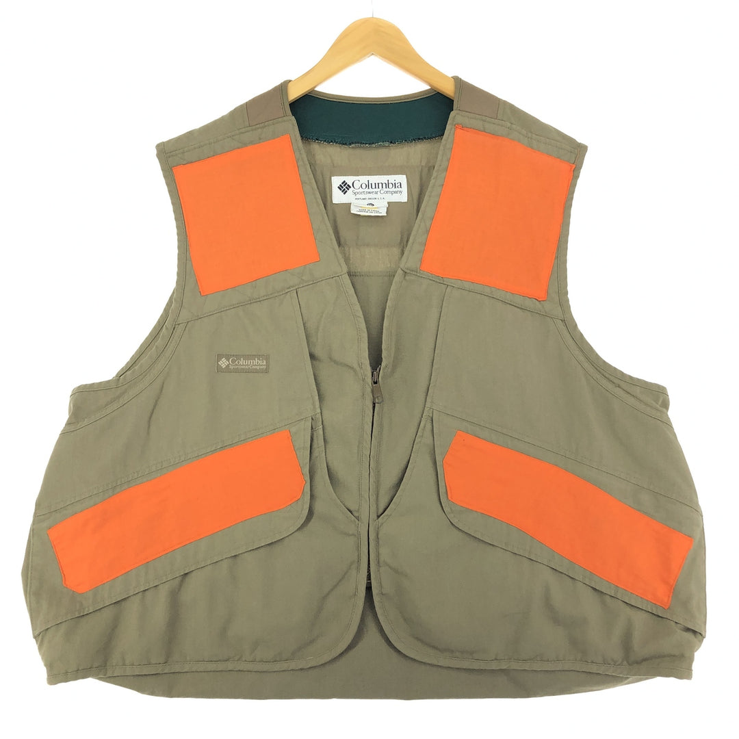 90s~00'S Columbia Hunting Vest Men's XXL Vintage /eaa427197