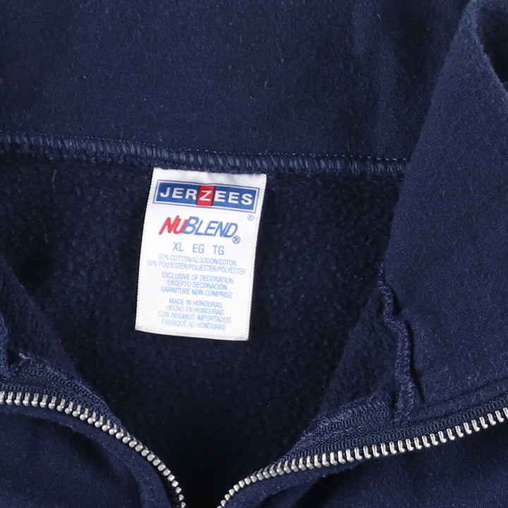 Jerzees Half Zip Sweatshirt Trainer Men's XL /eaa427267