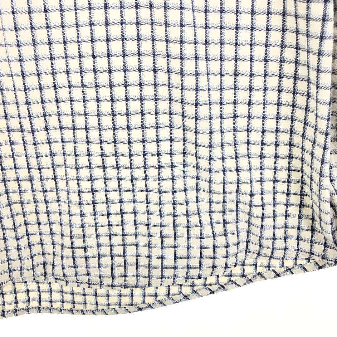 NAUTICA JEANS COMPANY Long Sleeve Check Shirt Men's M /eaa427344