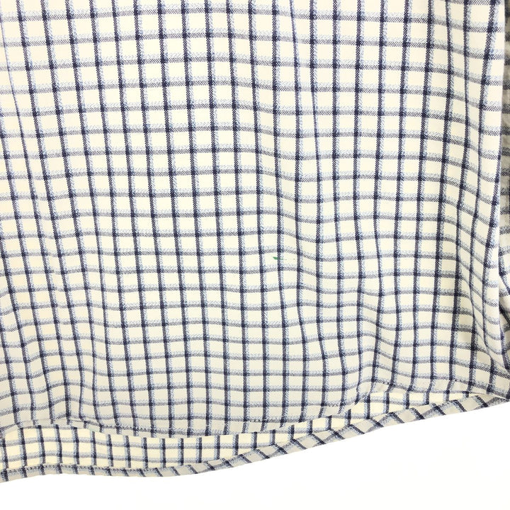 NAUTICA JEANS COMPANY Long Sleeve Check Shirt Men's M /eaa427344