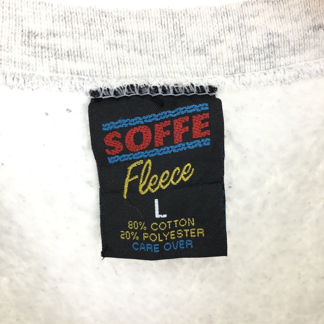 SOFFE Fleece College Sweatshirt Trainer Made in USA Men's L /eaa427391