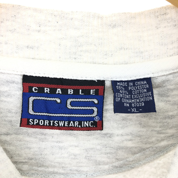 CRABLE CS sports wear inc Printed sweatshirt, trainer, men's XL /eaa427392