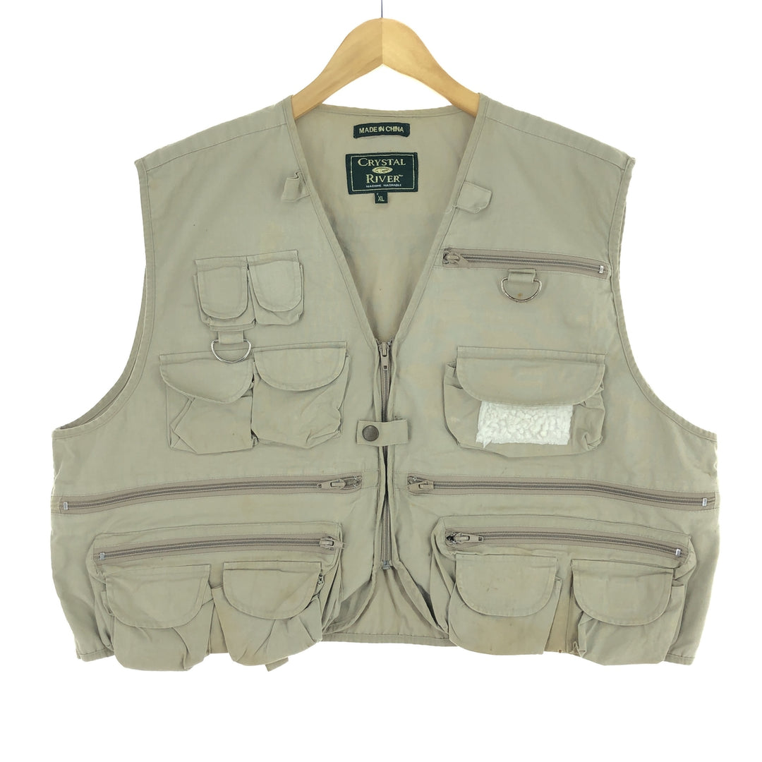 CRYSTAL RIVER Fishing Vest Men's XL /eaa427541