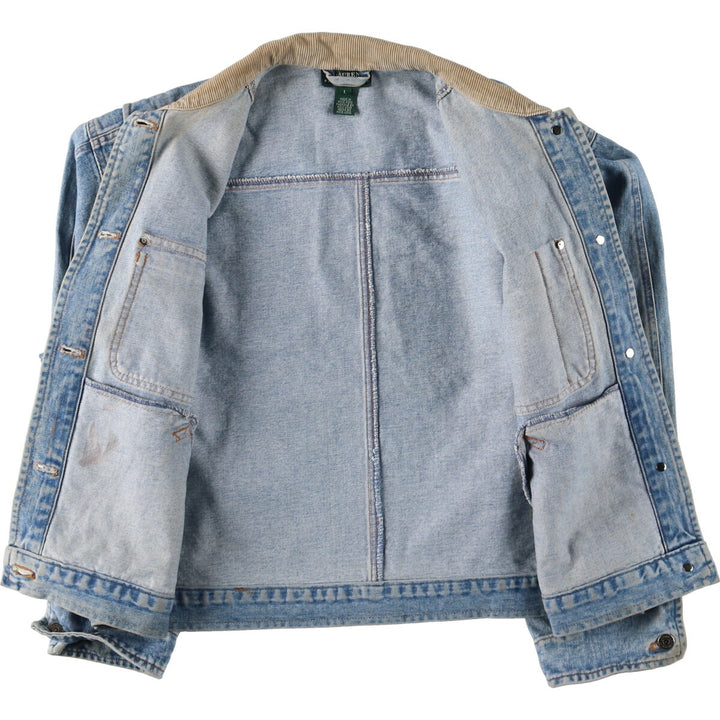 Ralph Lauren LAUREN Denim jacket, denim jacket, women's L /eaa427702