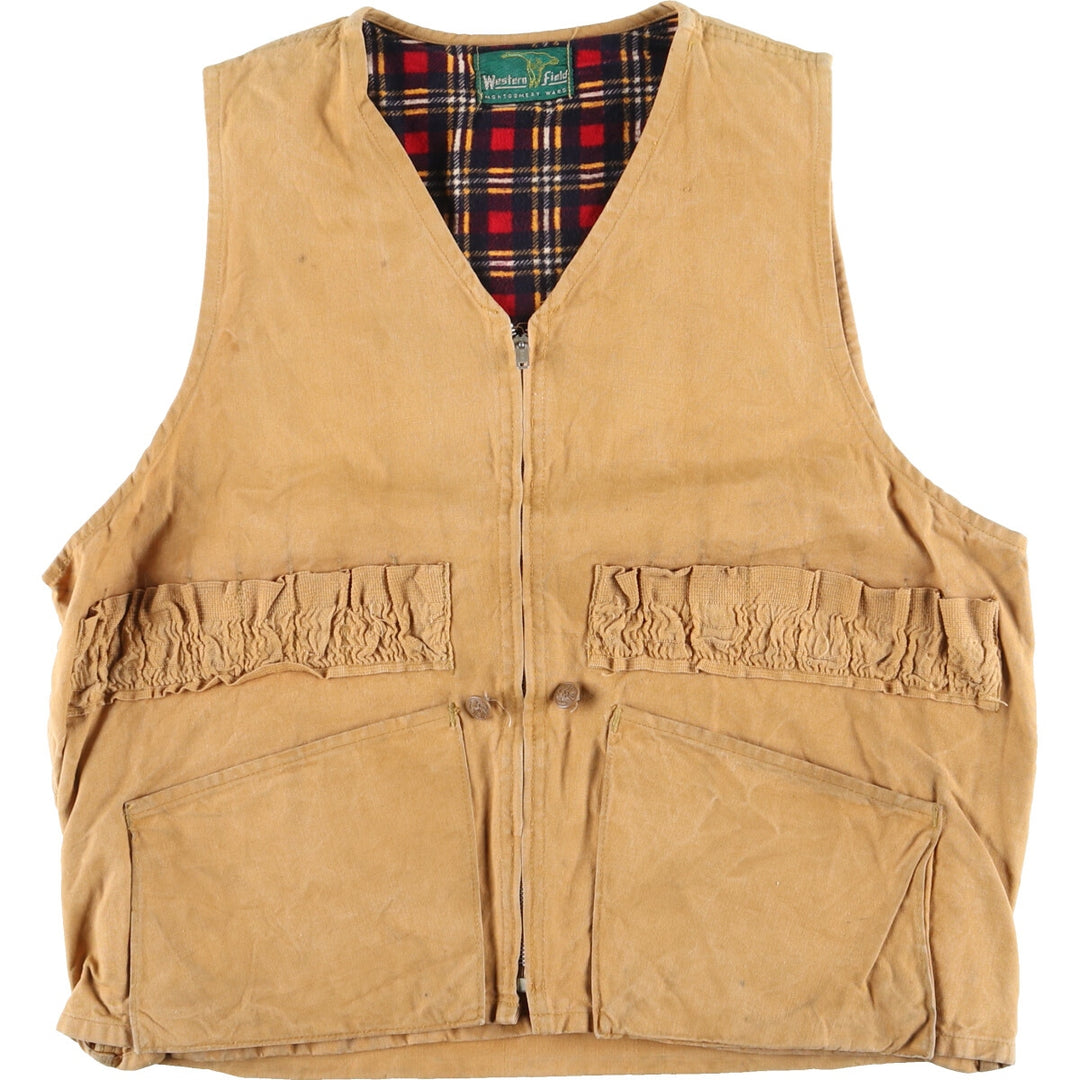 50s-60'S Montgomery Ward Western Field Duck Hunting Vest Men's M Vintage /eaa427733